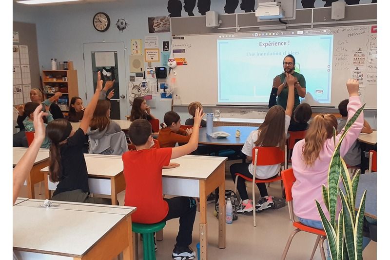 Urgence climatique : sensibilisation dans les écoles de l'Estrie